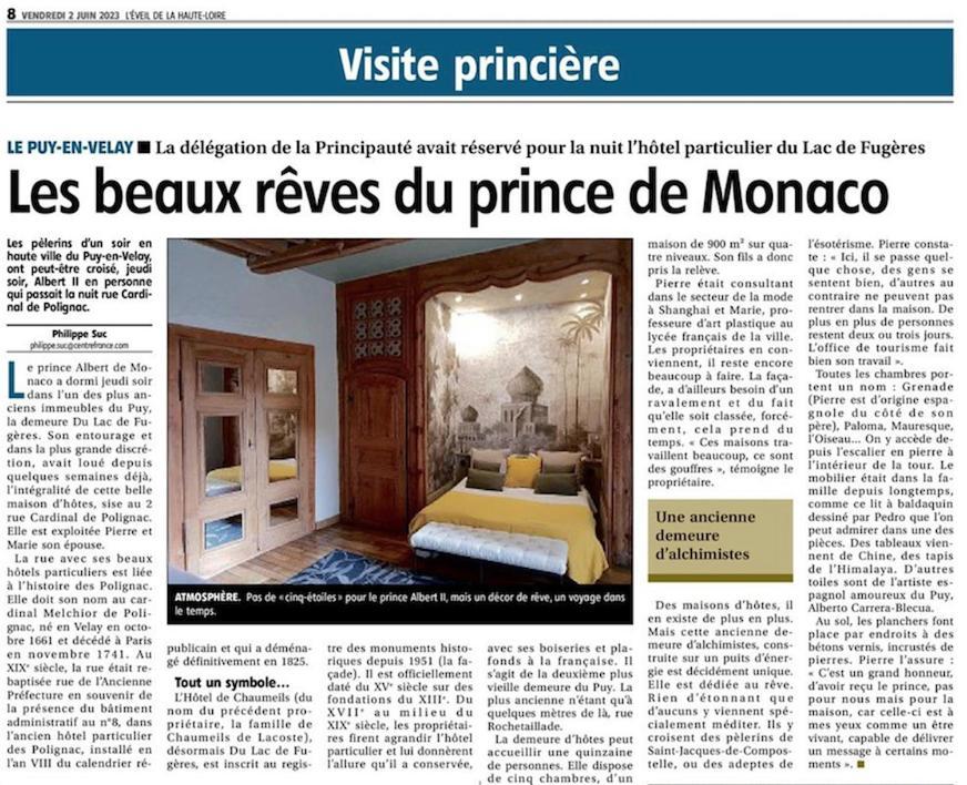 La Demeure Du Lac De Fugeres Le Puy-en-Velay エクステリア 写真